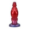 MONSTRUOS DE PODER - DILDO DE SILICONA INFLABLE BICOLOR SHADOW BEHEMOTH 22 CM Ø 5 CM