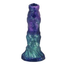 POWER MONSTERS - DUSKWALKER SENTINEL TRICOLOR DILDO DE SILICONA INFLABLE DE FANTASÍA 23 CM Ø 5 CM