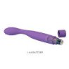 PRETTY LOVE - VIBRADOR FLEXIBLE PARA EL PUNTO G HENRY, COLOR MORADO
