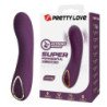 PRETTY LOVE - VIBRADOR RECARGABLE LLOYDE 10 FUNCIONES MORADO