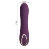 PRETTY LOVE - VIBRADOR RECARGABLE LLOYDE 10 FUNCIONES MORADO