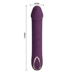 AMOR PRECIOSO - VIBRADOR RECARGABLE AMARA 10 FUNCIONES MORADO