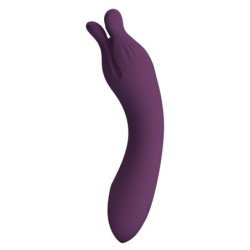 PRETTY LOVE - VIBRADOR RECARGABLE LUNAO 10 FUNCIONES MORADO