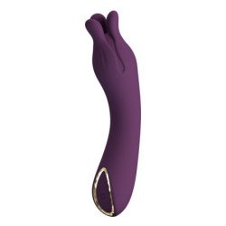 PRETTY LOVE - VIBRADOR RECARGABLE LUNAO 10 FUNCIONES MORADO