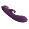PRETTY LOVE - VIBRADOR RECARGABLE LANDYN CON FORMA DE CONEJO, 10 FUNCIONES, COLOR MORADO