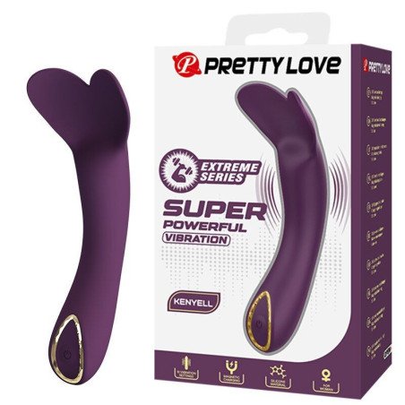 PRETTY LOVE - VIBRADOR RECARGABLE KENYELL 10 FUNCIONES MORADO