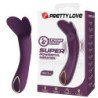 PRETTY LOVE - VIBRADOR RECARGABLE KENYELL 10 FUNCIONES MORADO