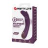 PRETTY LOVE - VIBRADOR RECARGABLE KENYELL 10 FUNCIONES MORADO