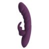 PRETTY LOVE - VIBRADOR RECARGABLE HARPER CON FORMA DE CONEJO, 10 FUNCIONES, COLOR MORADO