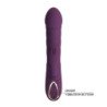 PRETTY LOVE - VIBRADOR RECARGABLE HARPER CON FORMA DE CONEJO, 10 FUNCIONES, COLOR MORADO