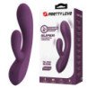 PRETTY LOVE - VIBRADOR RECARGABLE CON FORMA DE CONEJO ROSOLYN CON 10 FUNCIONES