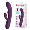 PRETTY LOVE - VIBRADOR RECARGABLE ZACH CON EFECTO CONJUNTO Y 5+5 FUNCIONES