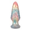 POWER MONSTERS - LEVIATÁN ÉBANO TRICOLOR INFLABLE TAPÓN ANAL DE FANTASÍA 18 CM