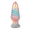 POWER MONSTERS - LEVIATÁN ÉBANO TRICOLOR INFLABLE TAPÓN ANAL DE FANTASÍA 18 CM