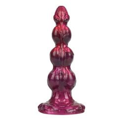 POWER MONSTERS - PRIMAL BEASTLORD DILDO DE SILICONA ROSA TRANSLÚCIDO DE FANTASÍA 26 CM Ø 5 CM