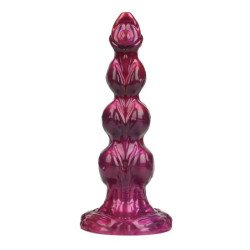 POWER MONSTERS - PRIMAL BEASTLORD DILDO DE SILICONA ROSA TRANSLÚCIDO DE FANTASÍA 26 CM Ø 5 CM