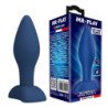 MR PLAY - TAPÓN ANAL DE SILICONA CÓNICO AZUL M