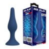 MR PLAY - TAPÓN ANAL DE SILICONA DELGADO AZUL L