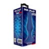 MR PLAY - TAPÓN ANAL DE SILICONA CÓNICO AZUL XL