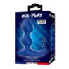 MR PLAY - TAPÓN ANAL AZUL ERGONÓMICO