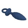 MR PLAY - TAPÓN ANAL TEXTURIZADO CON ANILLO AZUL L
