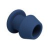 MR PLAY - JACK BLUE TAPÓN ANAL HUECO DE SILICONA TALLA S
