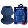 MR PLAY - JACK BLUE TAPÓN ANAL HUECO DE SILICONA TALLA M