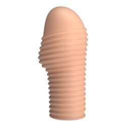 PRETTY LOVE - FUNDA PARA PENE CALIENTE CONSIGUE UN PENE MÁS GRUESO COLOR NATURAL