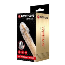 PRETTY LOVE - FUNDA PARA PENE GEEK PARA AGRANDAR TU PENE TRANSPARENTE