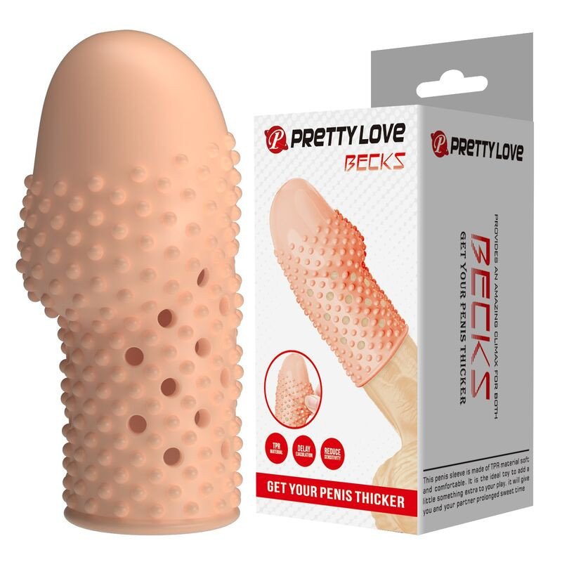 PRETTY LOVE - FUNDA PARA PENE DE GEEK PARA AGRANDAR TU PENE COLOR NATURAL