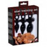 PACK CON 3 PLUGS ANAL TRAINING SET