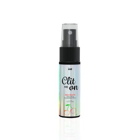 SPRAY ESTIMULADOR PARA CLITÓRIS CLIT ON ME FRUTOS ROJOS INTT 12ML