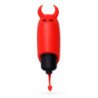 O-PET DIABLO CON BALA DE 10 VIBRACIONES ROJO CRUSHIOUS