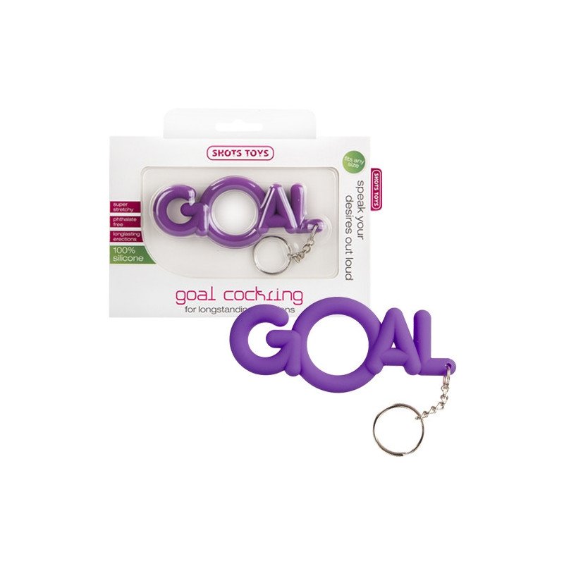 ANILLO PARA EL PENE GOAL MORADO