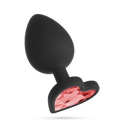 CUORE PLUG ANAL PEQUEÑO CON 4 JOYAS INTERCAMBIABLES CRUSHIOUS