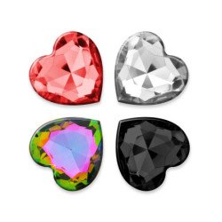 CUORE PLUG ANAL PEQUEÑO CON 4 JOYAS INTERCAMBIABLES CRUSHIOUS