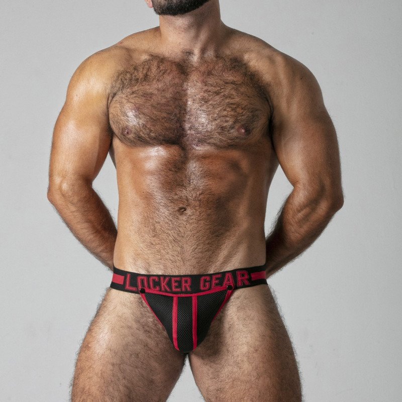 JOCKSTRAP FULL ACCESS LOCKER GEAR ROJO 36 S