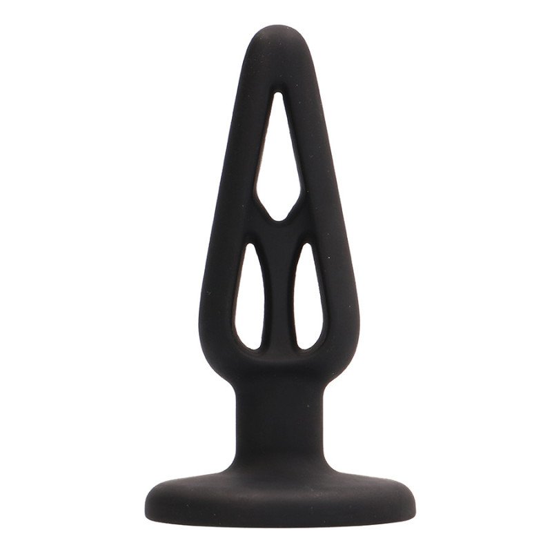 PLUG ANAL EN SILICONA PLUG & PLAY 4? NEGRO