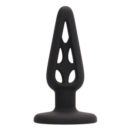 PLUG ANAL EN SILICONA PLUG & PLAY 4? NEGRO